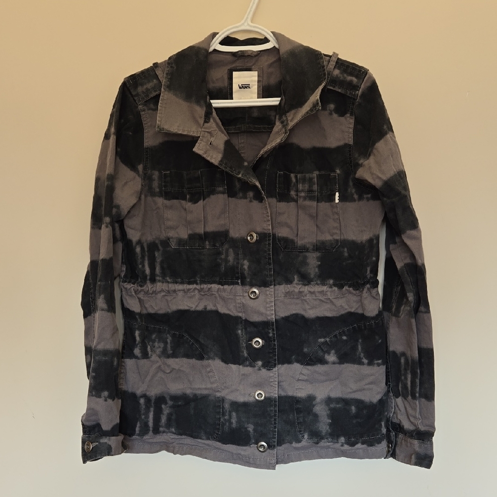 Vans Tie Dye Style Striped Jacket